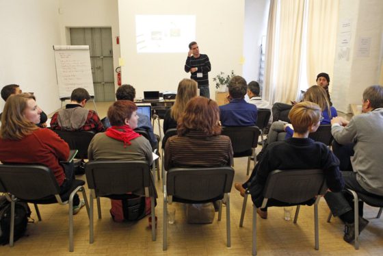 Hannes Jaehnert beim opentransfer CAMP