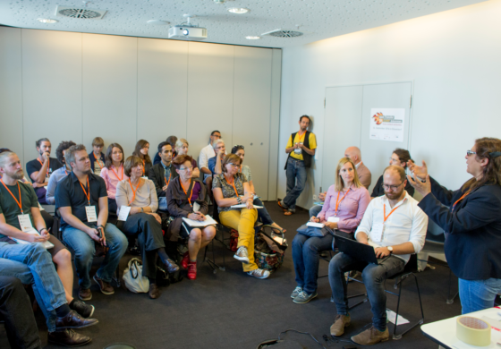Soheila Sattari Session beim openTransfer CAMP Ankommen