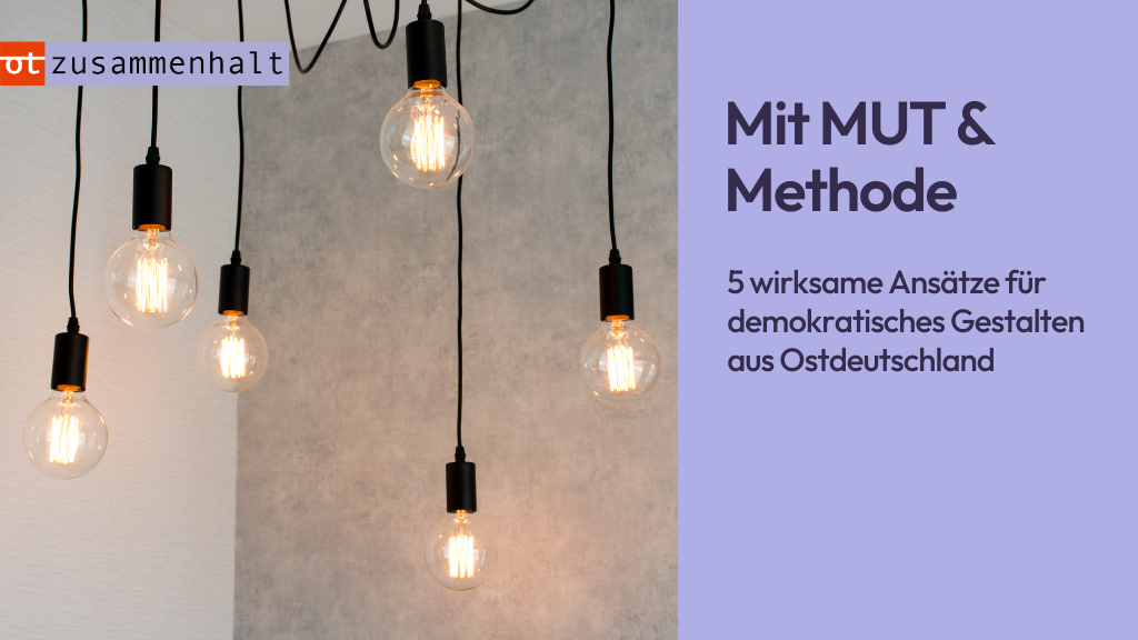 Jetzt anmelden für Webinar-Reihe mit Praxisbeispielen aus der ostdeutschen Zivilgesellschaft!