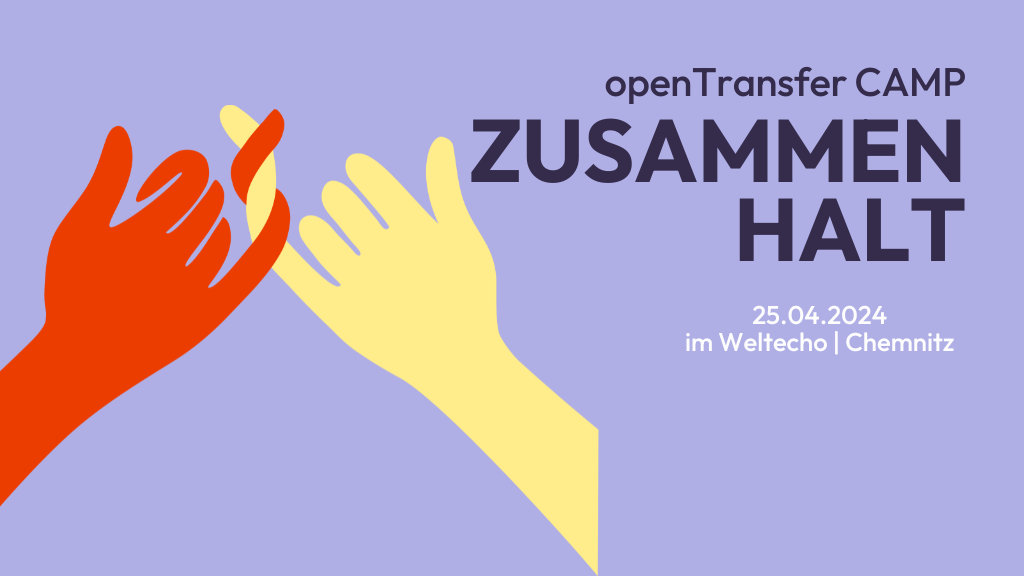 Das Barcamp der ostdeutschen Zivilgesellschaft 