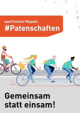 Cover des Patenschaftsmagazins