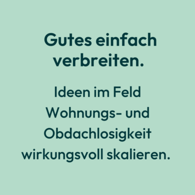 Auf hellgrünem Hintergrund steht in dunkelgrüner Schrift: 